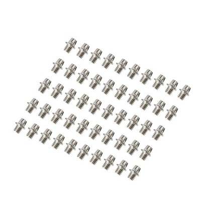 50*-Fahrrad Pedal Ersatz Pins Bolzen Fahrrad Hex M4 Pedal Pin Schrauben-Set DE