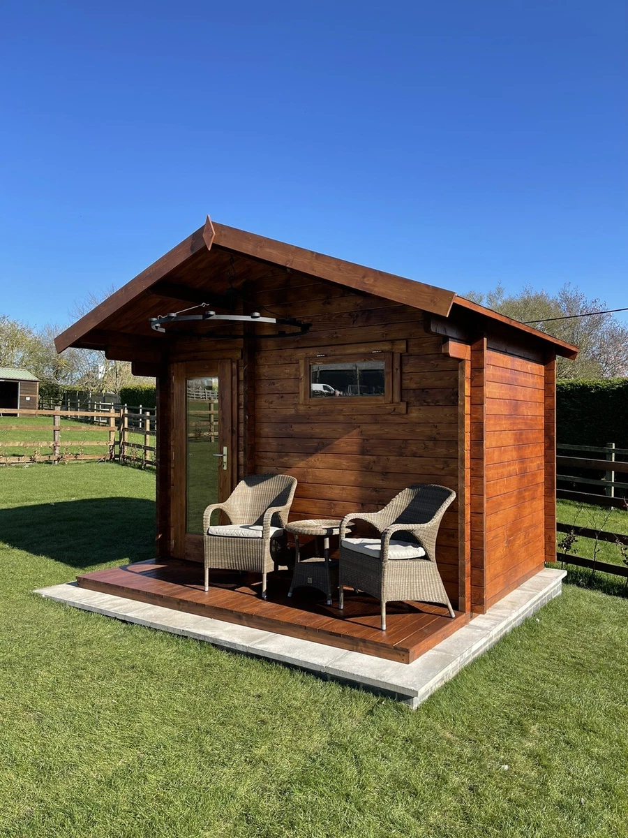 Outdoor Sauna Garden Sauna 3.4mx3.2m harvia electric wood burning heater  stove | eBay