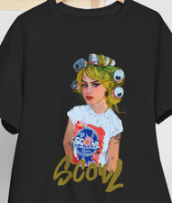 Kat Moss Scowl Shirt How Flowers Grow Hardcore Punk Rock Metal Santa Cruz Tee