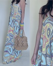 Sage Swirl Maxi Dress NWT SIZE  small