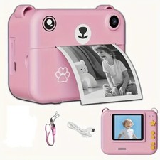 Instant Print Camera Kids Camera Digital Camera Mini Thermal Printer Camera Toy