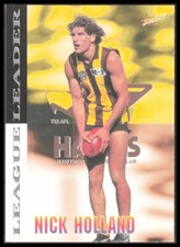 AFL 1996 Select League Leader Hawthorn Nick Holland 383 Football CB-1-1-B-29
