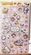LAST Sanrio Character Bakery Sticker Hello Kitty Little Twin Stars Kuromi JAPAN