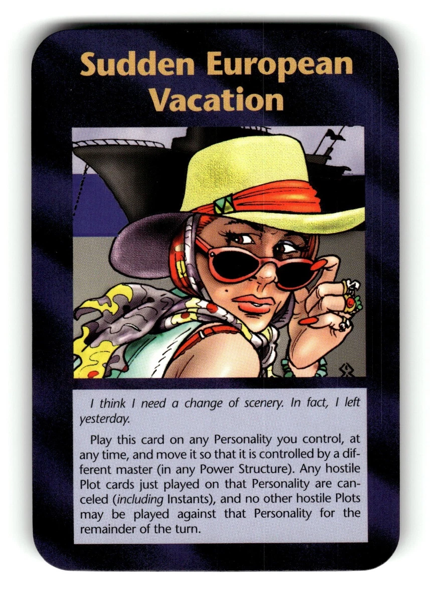 Illuminati: New World Order Rare Individual Collectible Card Game