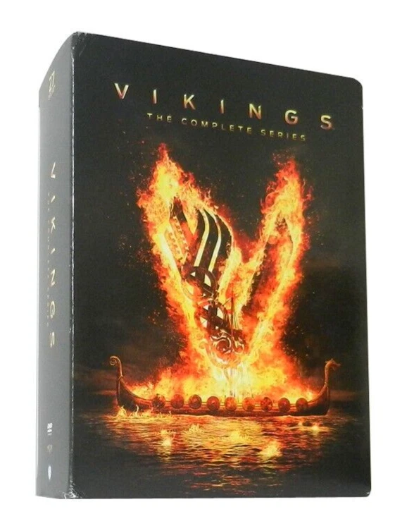 Vikings: The Complete Series Seasons 1-7 (DVD 27-Discs Box Set) Free Ship