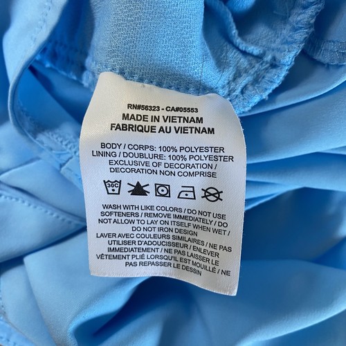 Nike Youth Girls Lined Running Shorts Sz Large Blue Pull On Drawstring 25x2.5 - Picture 7 of 11