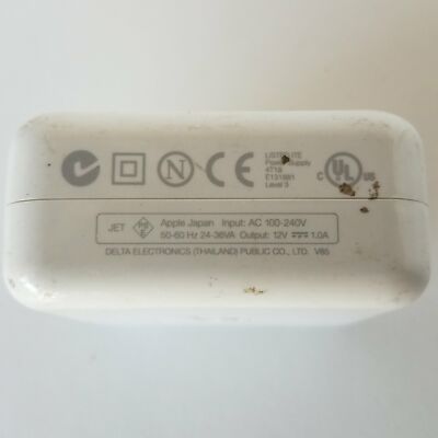Apple iPod Power Adapter Model No. A1003 Output 12V 1A | eBay