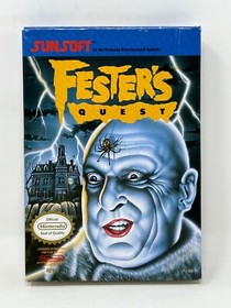 NES Nintendo - Fester's Quest - CIB Complete in Box w/ Manual - Tested