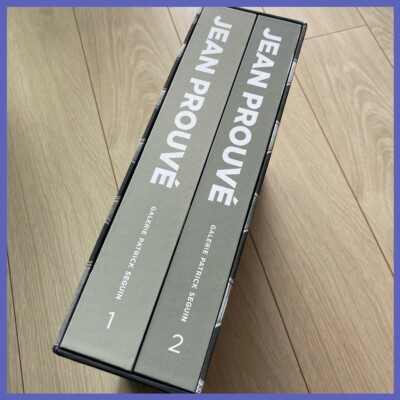 Jean Prouve Set of 2 booksThe Works of Jean Prouve Galerie Patrick Seguin