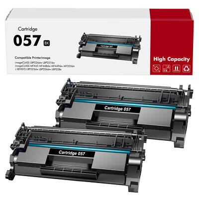 Toner Compatible For Canon 057 ImageClass MF448dw MF449dw MF443 325dn LBP223dw