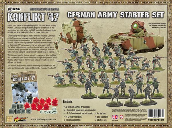 Konflikt '47 451510201 German Army (Starter Set) Weird War WWII