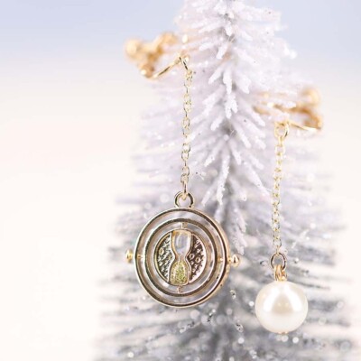 Harry Potter Time Turner Series Clip-on Earrings Hermione Granger