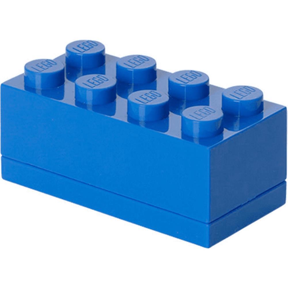 Мини-коробка LEGO 8 Blau Lunchbox Коробка для закусок mit 8 Noppen Baustein 2290₽