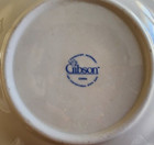 Corn on the Cob Bread Dessert Plates (pair) 6" Gibson Stoneware White Blue ! — photo 10