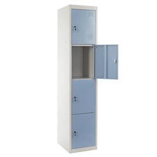 Towar B Szafka Preston T163 Szafka Wrzeciono Metal 180x38x45cm niebieska