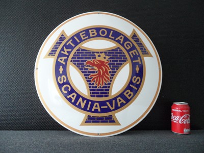 SCANIA TRUCK LOGO LED LIGHT BOX ADVERTISING SIGN GARAGE PETROL AUTOMOBILIA OIL