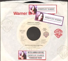 Harris, Emmylou - Mister Sandman WB 0425 Vinyl 45 rpm Record