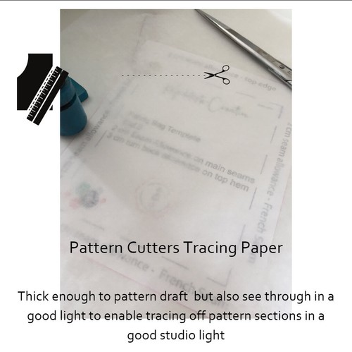 Pattern Cutting Paper Spot Dot & Cross or Pattern Tracing Paper -Pattern Cutting - Picture 3 of 16