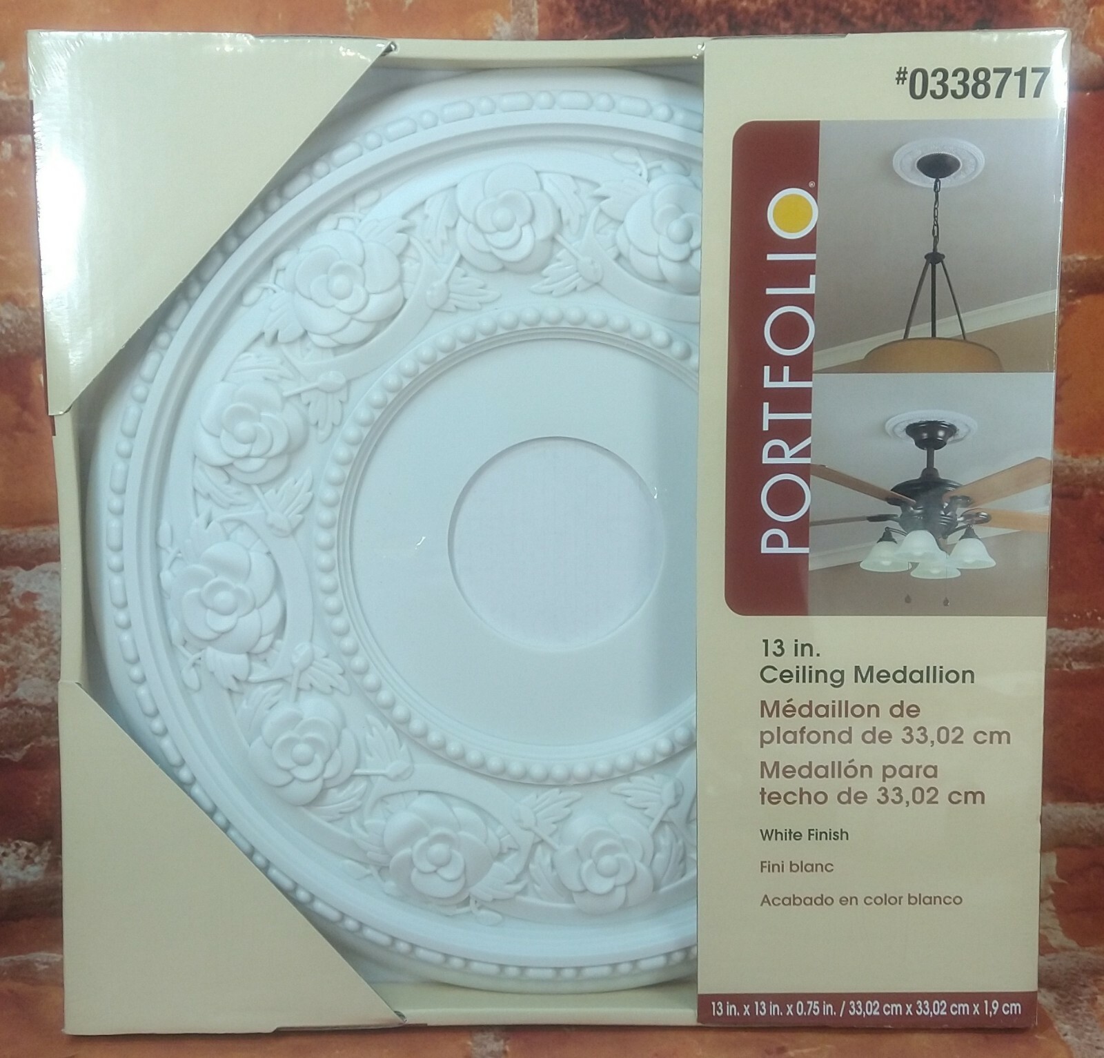 Portfolio Ceiling Medallion Installation Shelly Lighting