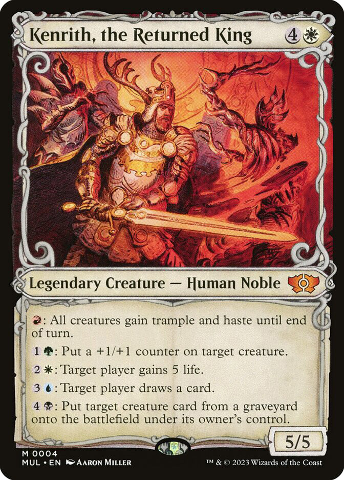 MTG Kenrith, the Returned King Showcase - Multiverse Legends #004