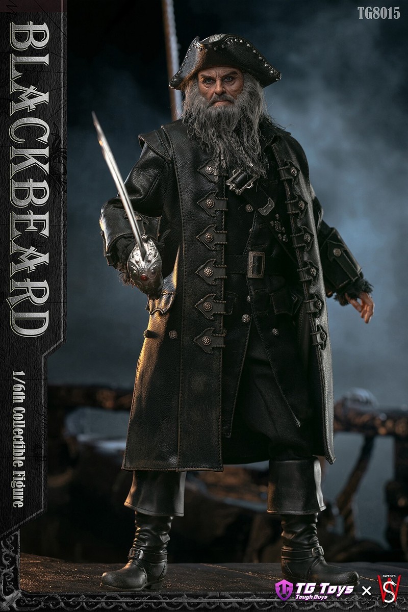 Pre-order TGTOYS×SWTOYS TG8015 1/6 Blackbeard Pirates In Caribbean