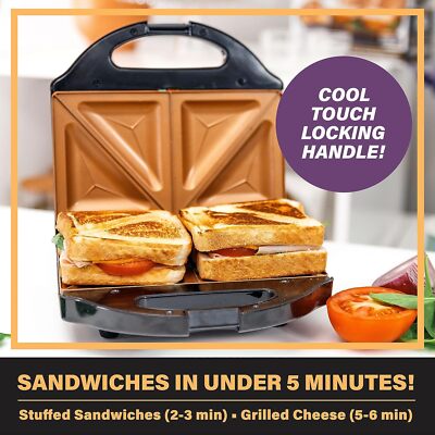 Rommelsbacher Sandwchmaker ST 1800 voor Amercan toast n XL-formaat
