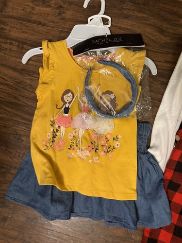 Toddler Girl Clothing Lot Skirt Dress Outfit Size 5/6 New - Picture 4 of 7