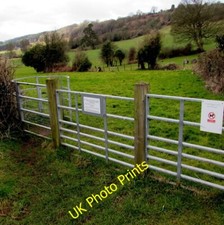 Photo 6x4 Kissing gate entrance to Littledean Recreation Ground Cinderfor c2015