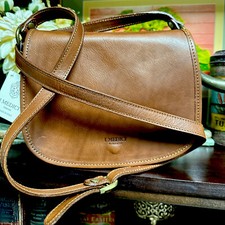 Medici Of Fiorence Italian Beautiful Handcrafted Full Leather Handbag-nwt 