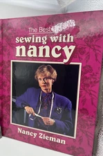 Autographed Nancy Zieman The Best of Sewing with Nancy Book *READ*