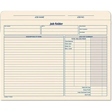 Adams 9294E 2 Inch Expanding Job Folder, 15 Folders, 9.5" x 11.75", Manila 