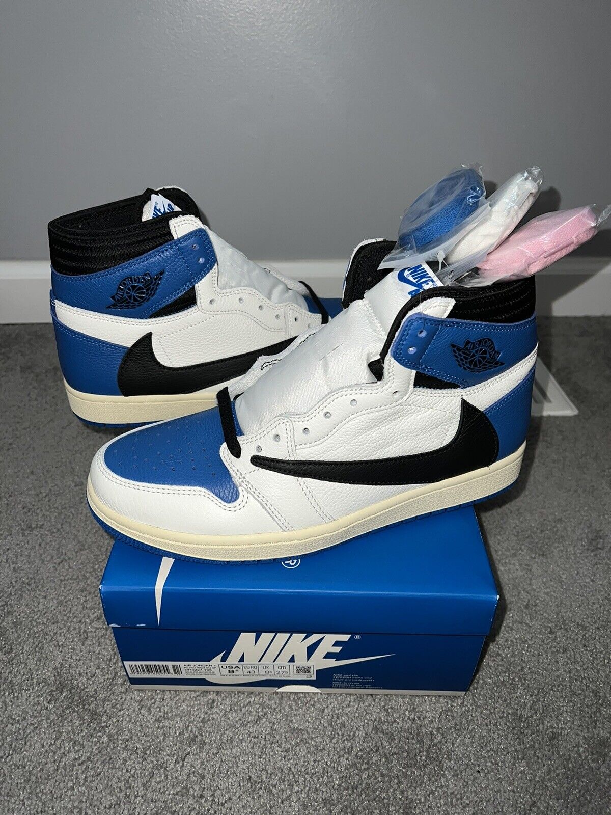 1 Retro High Fragment Design x Travis Scott Size | eBay