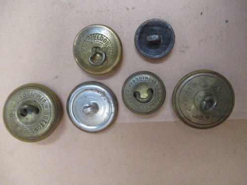 Lote de botones militares, mixtos, europeos e ingleses, lote de 8+, vintage, antiguos - Imagen 10 de 10