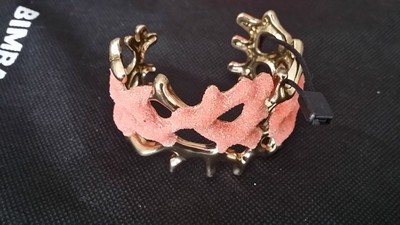 bimba lola pulsera original dorada y coral bracelet bracciale Armreif Nueva  chic | eBay
