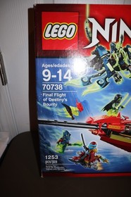 NEW - LEGO NINJAGO: Masters Final Flight of Destiny's Bounty (70738) 1253 Pieces