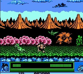 NES Nintendo Entertainment System Platformer JOE & MAC CAVEMAN NINJA Pal-B