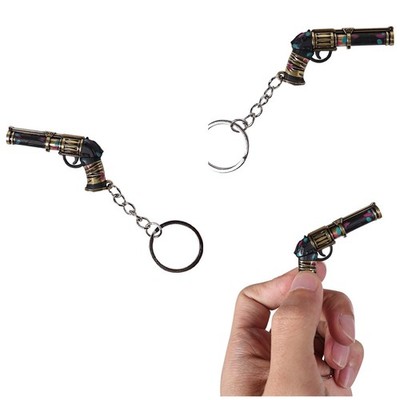 Arcane:League of Legends Jinx Loose Cannon Gun Keyring Keychain Key Rings Chain