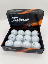 Titleist Pro V1 Golf Balls - White (One Dozen)