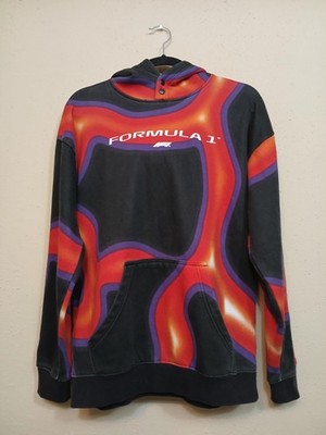 Formula 1 Hoodie Sweatshirt Mens Medium Multicolor Racing F1 Official Product