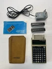 Citizen SRII Programmable Calculator Calculator + Accessories 1980! Repair/Hobbyists!