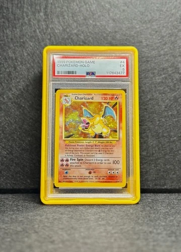 1999 Pokemon Base Set Holo Charizard 4/102 PSA 5