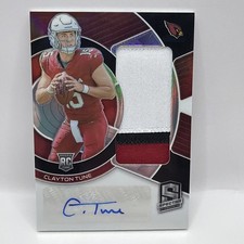 2023 Panini Spectra #RAD-CTU RPA Clayton Tune Auto Patch RC Rookie  /99