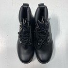 State Street Black Waterproof Lace Up Ankle Work Boots Size 7W — photo 5