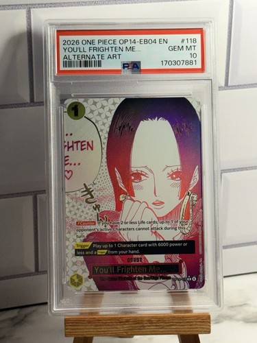 You'll Frighten Me... ♡ (Alternate Art) graded PSA 10 for sale on eBay