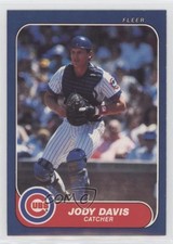 1986 Fleer Jody Davis #364 07ke