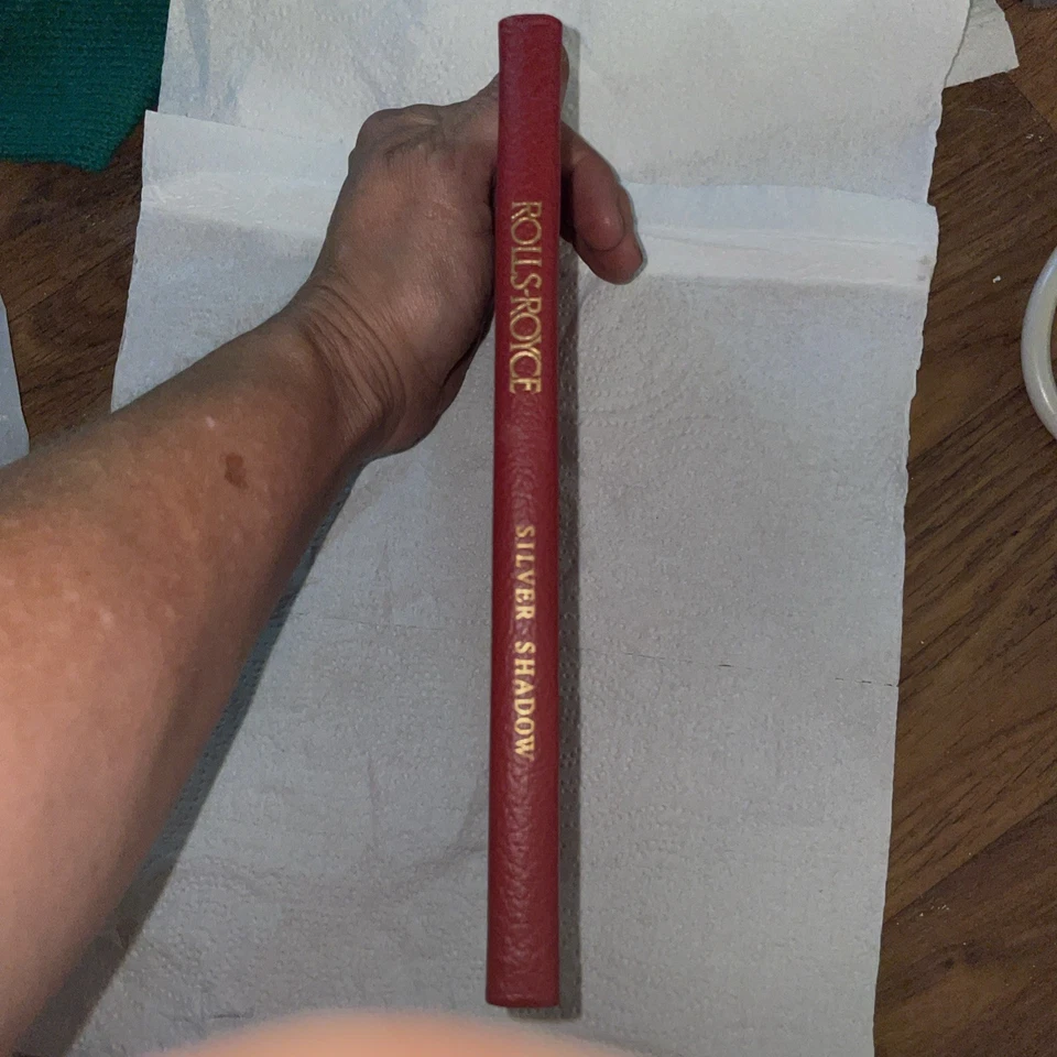 Rolls Royce Silver Shadow Nuevo de Lote Antiguo Manual del Propietario 1966 EE. UU./Canadá 1ª Edición TSD2216 Foto 2 de 4