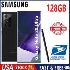 NEW SEALED Samsung Galaxy Note 20 Ultra 5G N986U 128GB Factory Unlocked GSM CDMA