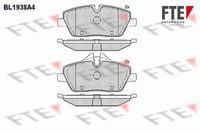 Bremsbelagsatz Scheibenbremse FTE 9010528 FüR BMW 1Er E87 E81 E88 E82 3Er E90