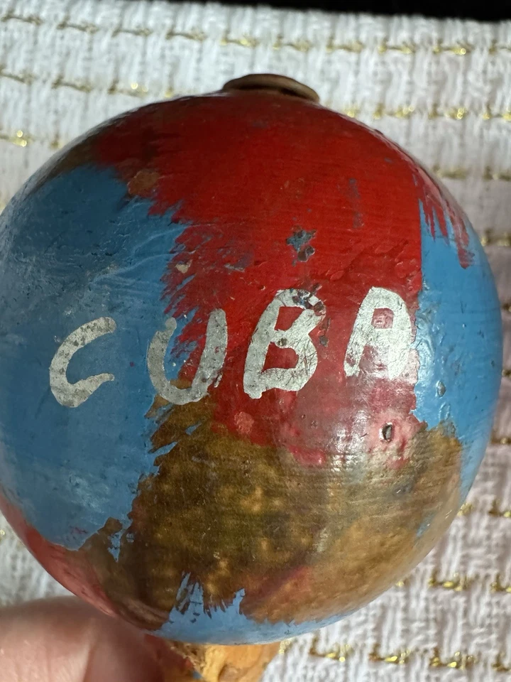Juego De Colección De 2 Calabazas Maracas Cubanas Pintadas A Mano Foto 2 de 4