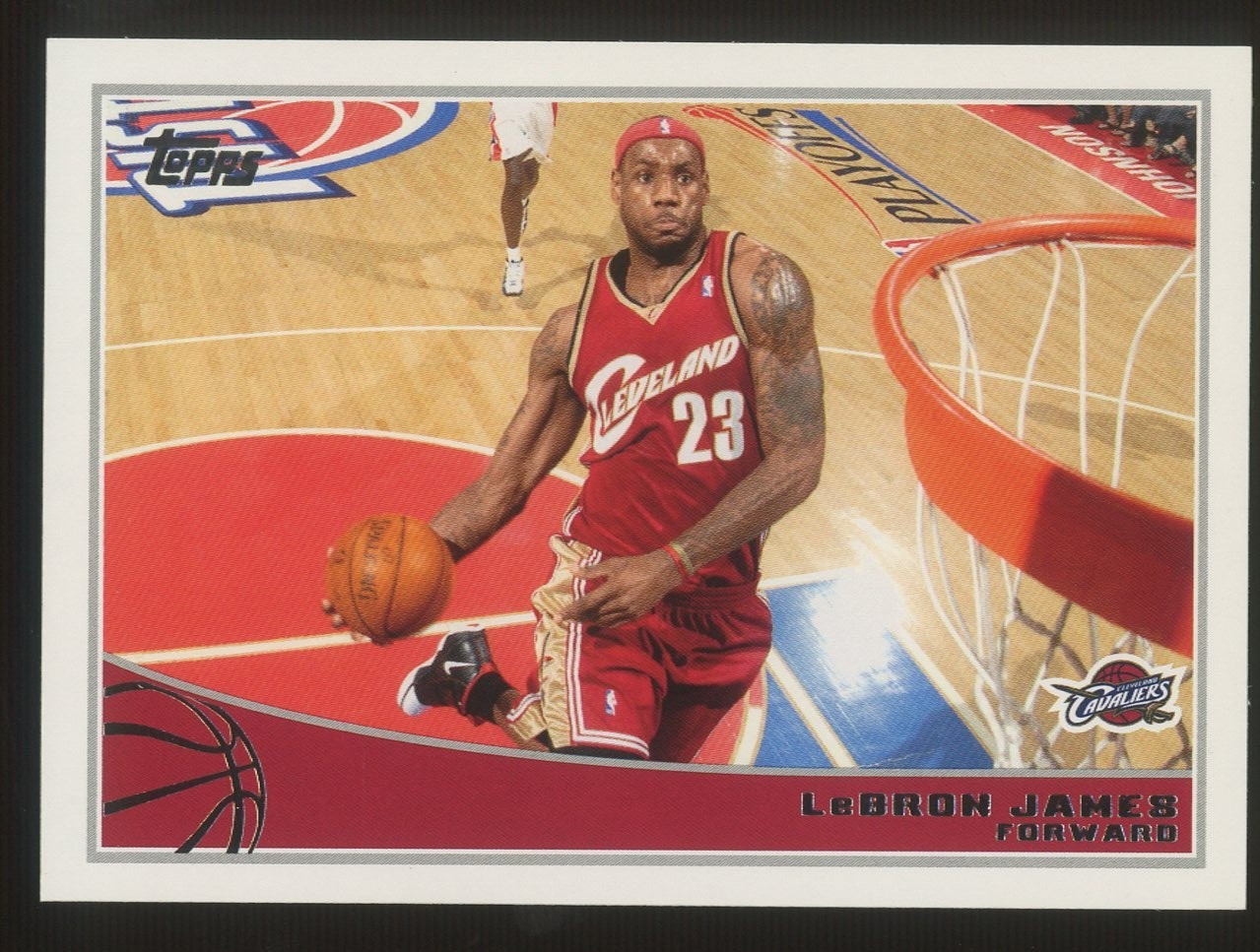 2009-10 Topps #42 LeBron James Cavaliers